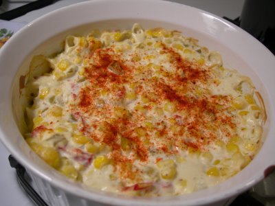 Swiss Cheese Corn Casserole - Easy Corn Casserole
